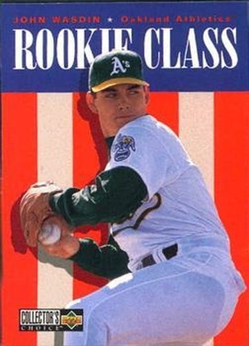 #15 John Wasdin - Oakland Athletics - 1996 Collector's Choice Baseball