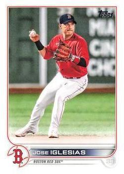 #15 Jose Iglesias - Boston Red Sox - 2022 Topps Baseball