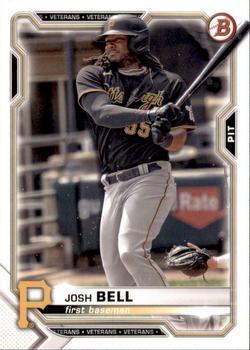 #15 Josh Bell - Pittsburgh Pirates - 2021 Bowman Baseball