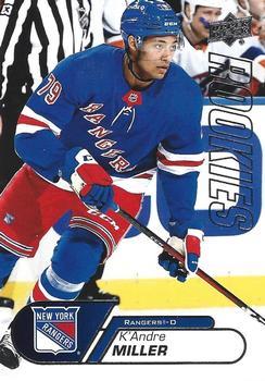 #15 K'Andre Miller - New York Rangers - 2020-21 Upper Deck NHL Star Rookies Box Set Hockey