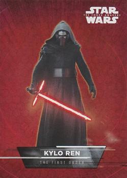 #15 Kylo Ren - 2015 Topps Star Wars The Force Awakens - Stickers