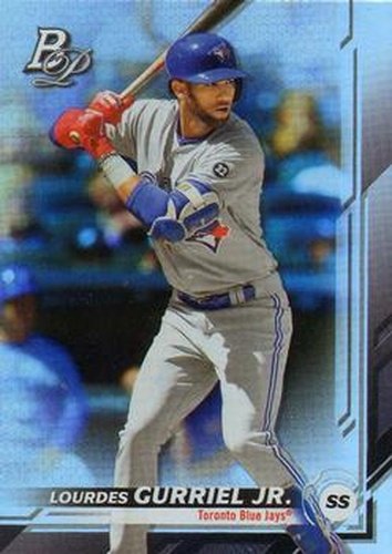 #15 Lourdes Gurriel Jr. - Toronto Blue Jays - 2019 Bowman Platinum Baseball