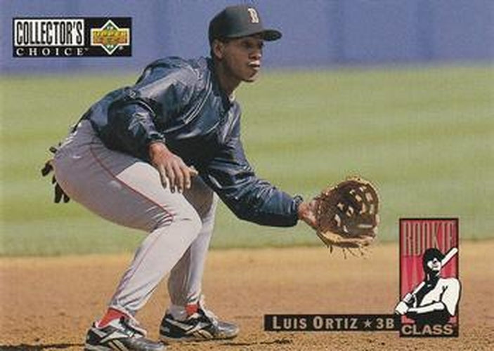 #15 Luis Ortiz - Boston Red Sox - 1994 Collector's Choice Baseball