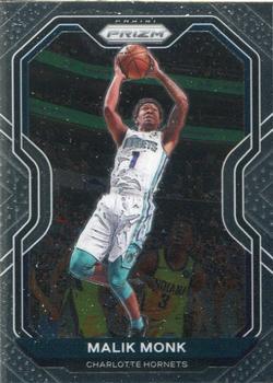 #15 Malik Monk - Charlotte Hornets - 2020-21 Panini Prizm Basketball