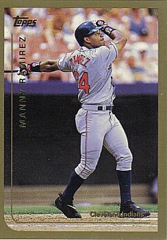 #15 Manny Ramirez - Cleveland Indians - 1999 Topps Baseball