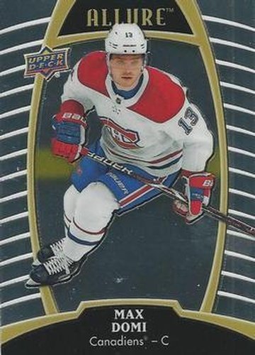 #15 Max Domi - Montreal Canadiens - 2019-20 Upper Deck Allure Hockey