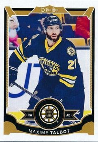 #15 Maxime Talbot - Boston Bruins - 2015-16 O-Pee-Chee Hockey