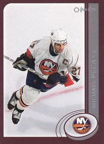 #15 Michael Peca - New York Islanders - 2002-03 O-Pee-Chee Hockey