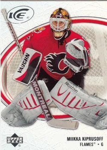 #15 Miikka Kiprusoff - Calgary Flames - 2005-06 Upper Deck Ice Hockey