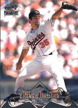 #15 Mike Mussina - Baltimore Orioles - 1998 Pacific Paramount Baseball