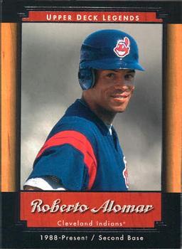 #15 Roberto Alomar - Cleveland Indians - 2001 Upper Deck Legends Baseball