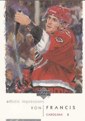 #15 Ron Francis - Carolina Hurricanes - 2002-03 UD Artistic Impressions Hockey