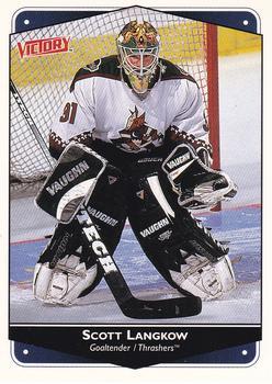 #15 Scott Langkow - Atlanta Thrashers - 1999-00 Upper Deck Victory Hockey