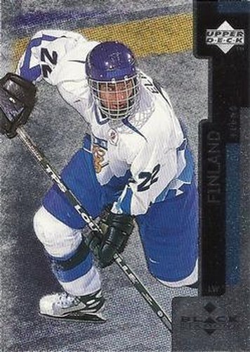#15 Teemu Elomo  - Finland - 1997-98 Upper Deck Black Diamond Hockey