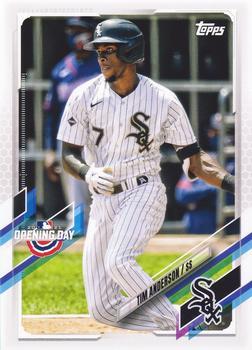 #15 Tim Anderson - Chicago White Sox - 2021 Topps Opening Day Baseball