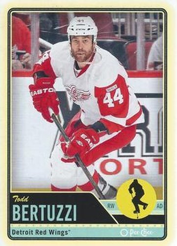 #15 Todd Bertuzzi - Detroit Red Wings - 2012-13 O-Pee-Chee Hockey