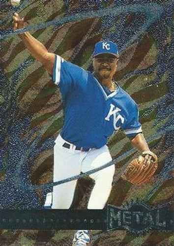 #15 Tom Gordon - Kansas City Royals - 1996 Metal Universe Baseball