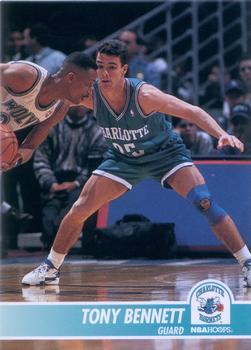 #15 Tony Bennett - Charlotte Hornets - 1994-95 Hoops Basketball
