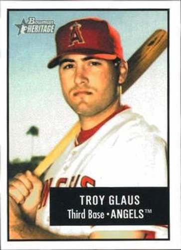 #15 Troy Glaus - Anaheim Angels - 2003 Bowman Heritage Baseball
