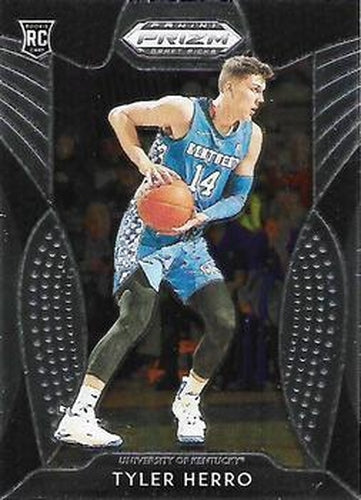 #15 Tyler Herro - Kentucky Wildcats - 2019 Panini Prizm Draft Picks Basketball