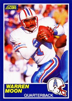 #15 Warren Moon - Houston Oilers - 1989 Score Football