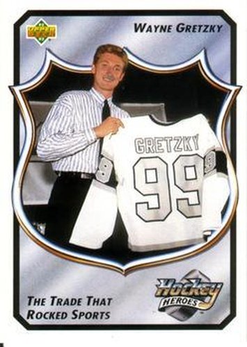 #15 Wayne Gretzky - Los Angeles Kings - 1992-93 Upper Deck - Hockey Heroes: Wayne Gretzky Hockey