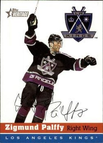 #15 Zigmund Palffy - Los Angeles Kings - 2000-01 Topps Heritage Hockey