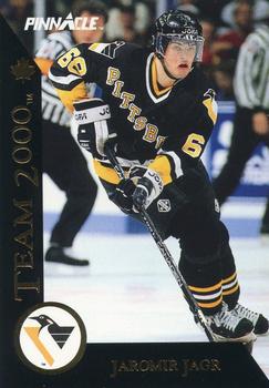 #15 Jaromir Jagr - Pittsburgh Penguins - 1992-93 Pinnacle Canadian Hockey - Team 2000
