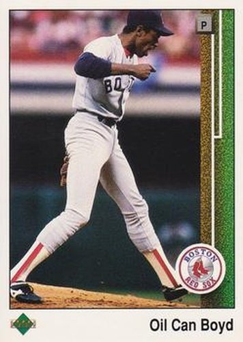 #415 Oil Can Boyd - Boston Red Sox - 1989 Upper Deck Baseball