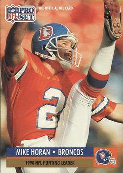 #15 Mike Horan - Denver Broncos - 1991 Pro Set Football