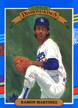 #15 Ramon Martinez - Los Angeles Dodgers - 1991 Donruss Baseball