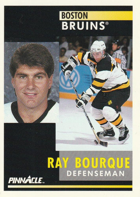 #15 Ray Bourque - Boston Bruins - 1991-92 Pinnacle Hockey