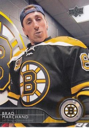 #15 Brad Marchand - Boston Bruins - 2014-15 Upper Deck Hockey