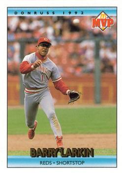 #15 Barry Larkin - Cincinnati Reds - 1992 Donruss McDonald's MVP Baseball