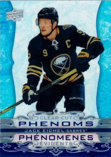 #CC-15 Jack Eichel - Buffalo Sabres - 2020-21 Upper Deck Tim Hortons Hockey - Clear Cut Phenoms