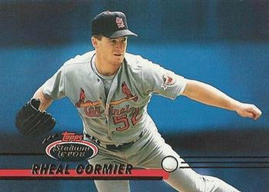 #15 Rheal Cormier - St. Louis Cardinals - 1993 Stadium Club Baseball