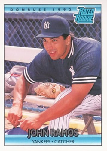 #15 John Ramos - New York Yankees - 1992 Donruss Baseball