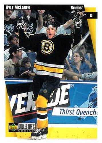 #15 Kyle McLaren - Boston Bruins - 1997-98 Collector's Choice Hockey