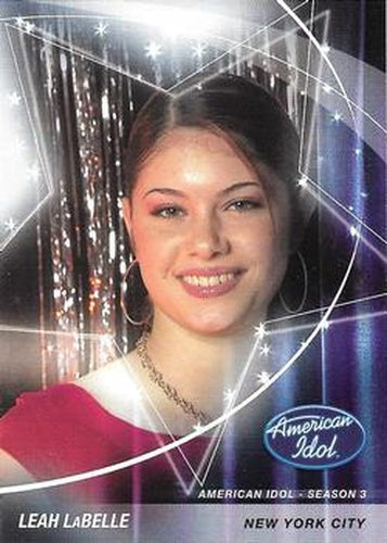 #15 Leah LaBelle - 2004 Fleer American Idol Season 3