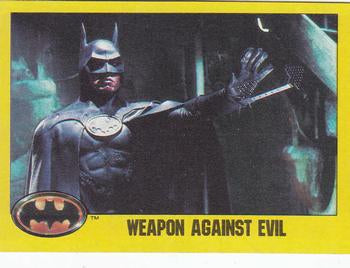 #215 Weapon Against Evil - 1989 Topps Batman