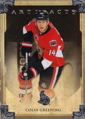#15 Colin Greening - Ottawa Senators - 2013-14 Upper Deck Artifacts Hockey