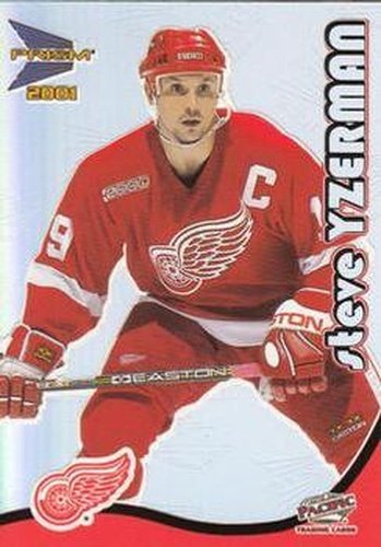 #15 Steve Yzerman - Detroit Red Wings - 2000-01 Pacific McDonald's Hockey