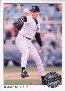 #15 Jimmy Key - New York Yankees - 1993 O-Pee-Chee Premier Baseball