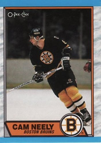 #15 Cam Neely - Boston Bruins - 1989-90 O-Pee-Chee Hockey