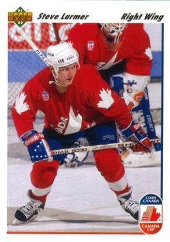 #15 Steve Larmer - Canada - 1991-92 Upper Deck Hockey