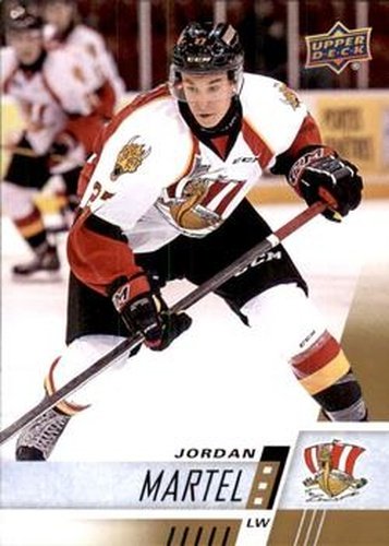 #15 Jordan Martel - Baie-Comeau Drakkar - 2017-18 Upper Deck CHL Hockey
