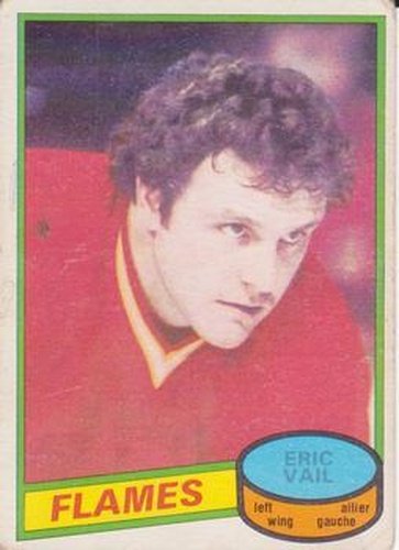 #15 Eric Vail - Calgary Flames - 1980-81 O-Pee-Chee Hockey