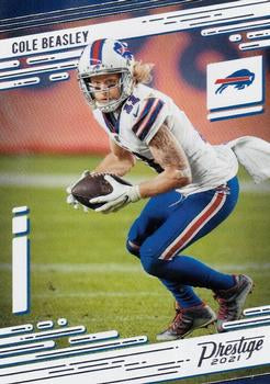 #15 Cole Beasley - Buffalo Bills - 2021 Panini Prestige Football