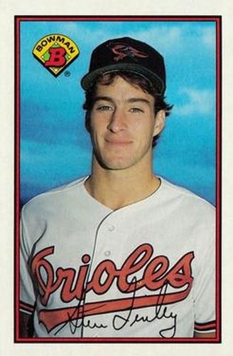 #15 Steve Finley - Baltimore Orioles - 1989 Bowman Baseball