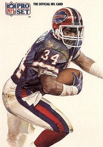 #415 Thurman Thomas - Buffalo Bills - 1991 Pro Set Football